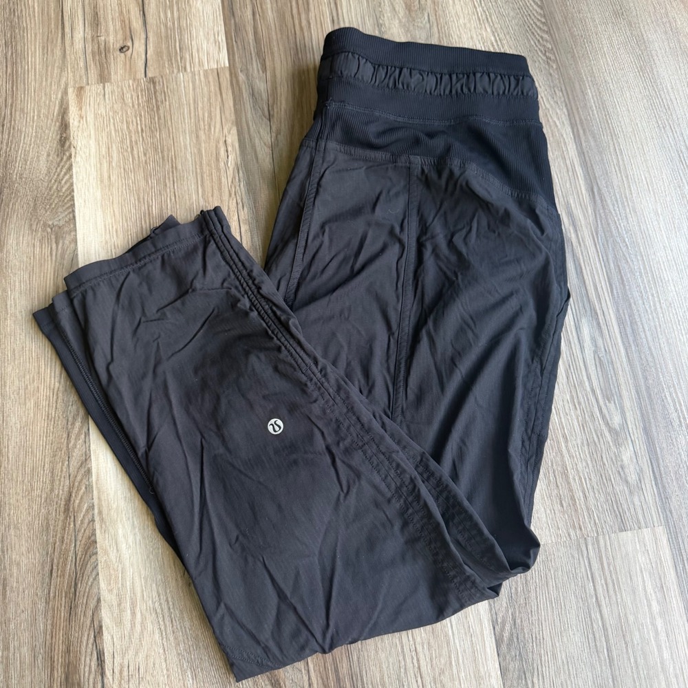 lululemon athletica Black Track Pants / Joggers